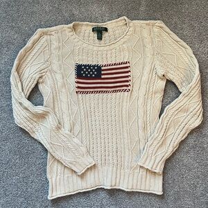 Lauren Ralph Lauren cream sweater
